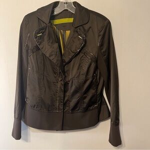 Sportalm Brown designer, blazer by Mirka
Size 38.